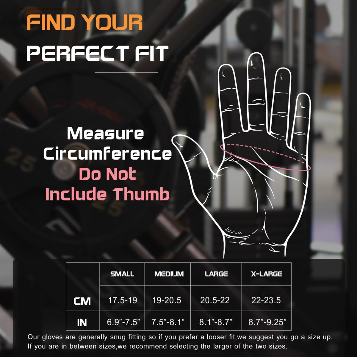 Workout Gloves for Women - Breathable Weight Lifting Gloves with Non-Slip Silicone Padding, Fingerless Gym Gloves for Cycling, Rowing, Pull Ups & Training (4 Sizes)