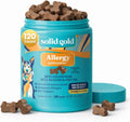 Dog Allergy Relief Chews - Dog Itching Skin Relief & Seasonal Allergies Support - Alaskan Salmon Oil for Dogs Skin, Coat & Immune Support - Bacon Flavor Soft Allergy Chews for Dogs -120Ct