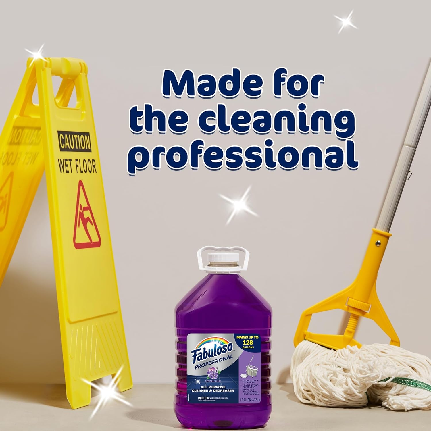 Professional All Purpose Cleaner & Degreaser - Lavender, 1 Gallon (Pack of 1)