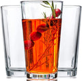 Drinking Glasses - Set of 10-16Oz. Margarita Glass Cups - Dishwasher Safe Cocktail Clear Heavy Base Tall Beer Glasses, Water Glasses, Bar Glass, Wine, Juice, Iced Tea