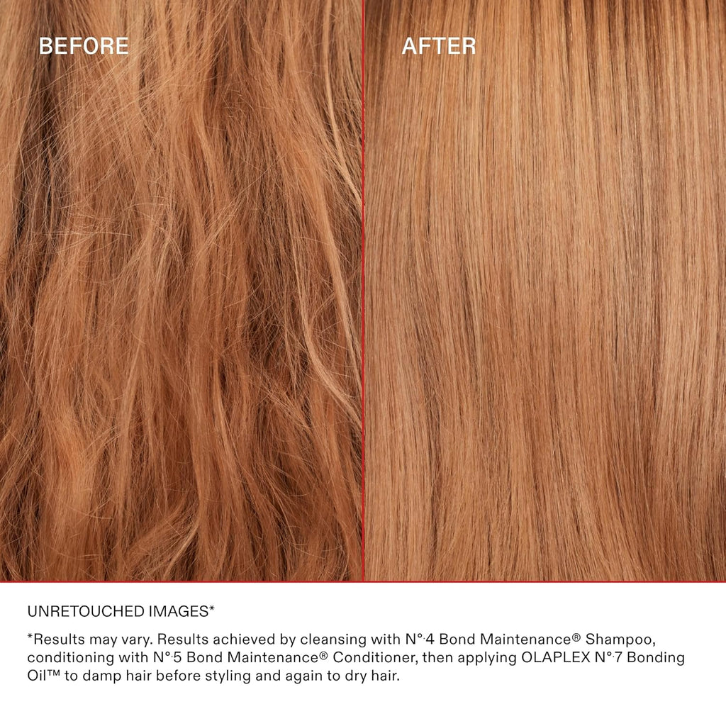 N°.7 Bonding Oil: High Shine | Heat Protectant, Visibly Smooths & Softens Hair, Added Color Vibrancy, up to 72 Hour Frizz Control | for Coily, Curly, Straight, and Wavy