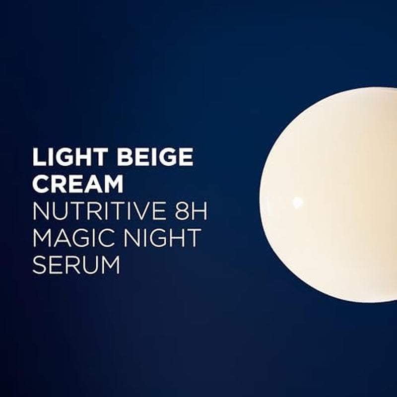 Kerastase Nutritive 8H Magic Night Serum - Overnight Treatment for Dry Hair, Enhances Shine, with Plant-Based Proteins