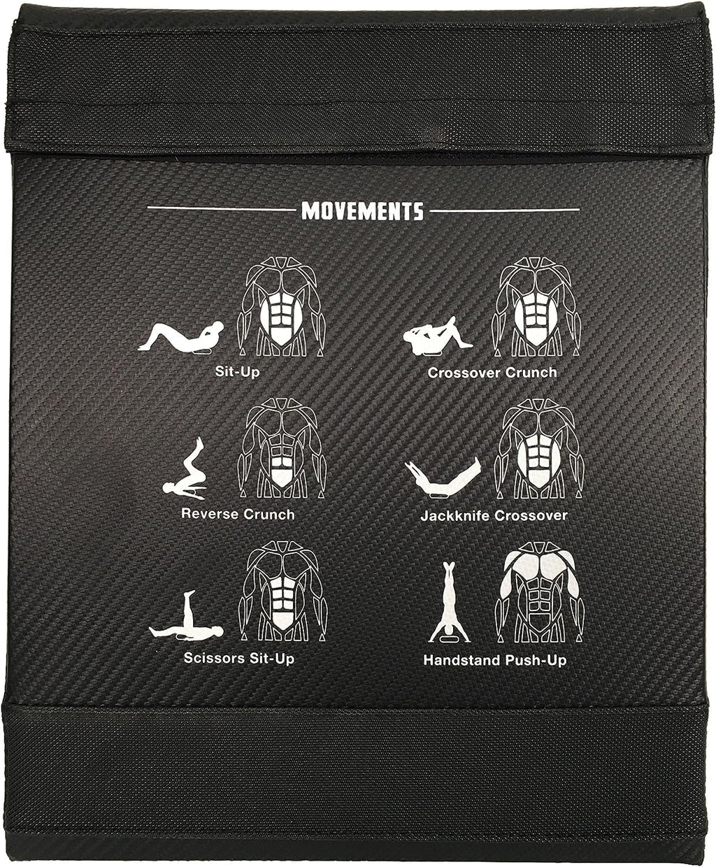 Abdominal Mat, Ab Mat, Core Trainer, Crossfit Core Workouts, Sit Ups, Crunches - Workouts Included