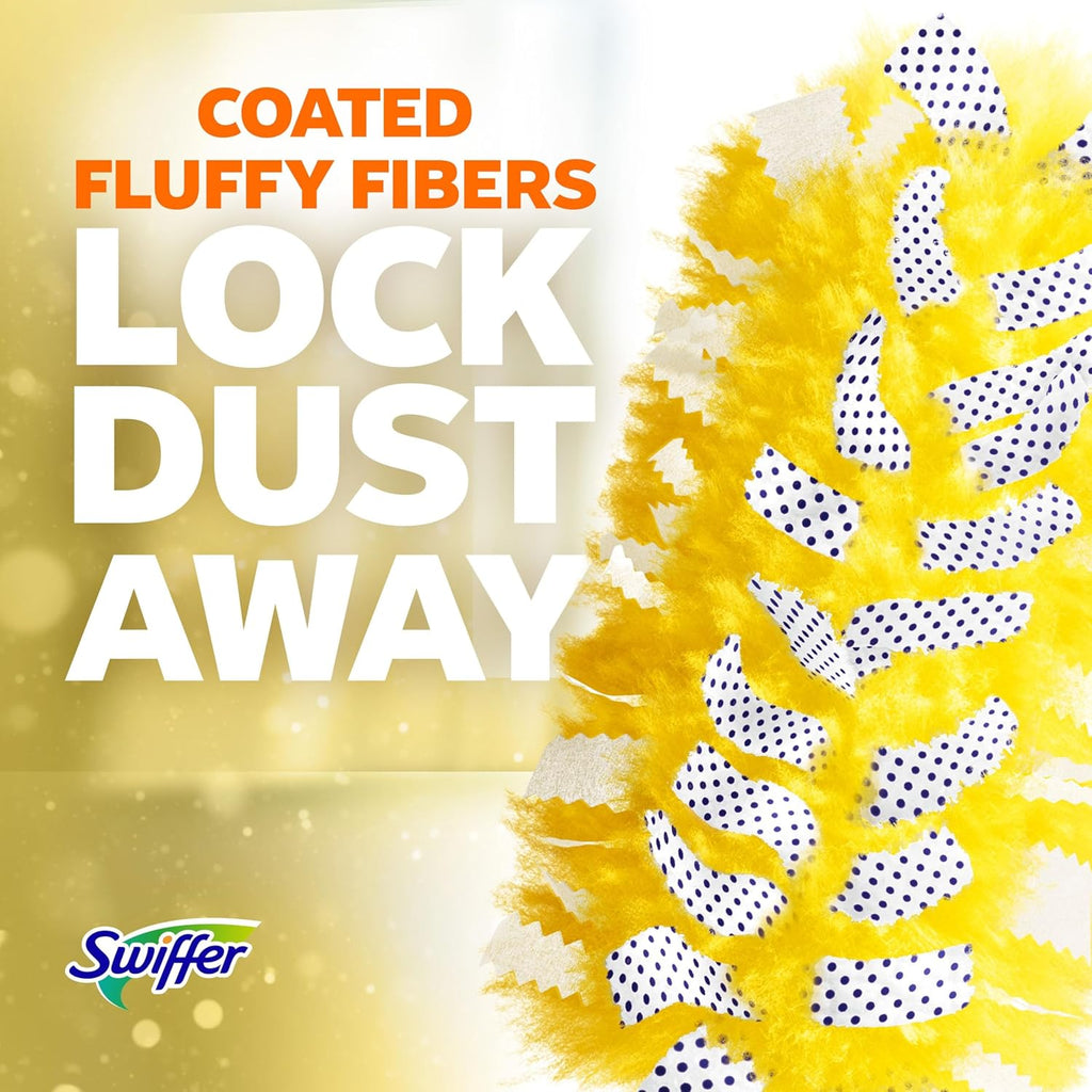 Pet Heavy Duty Dusters Refills, Multisurface 360 Dusters with Febreze Odor Defense, 11 Count