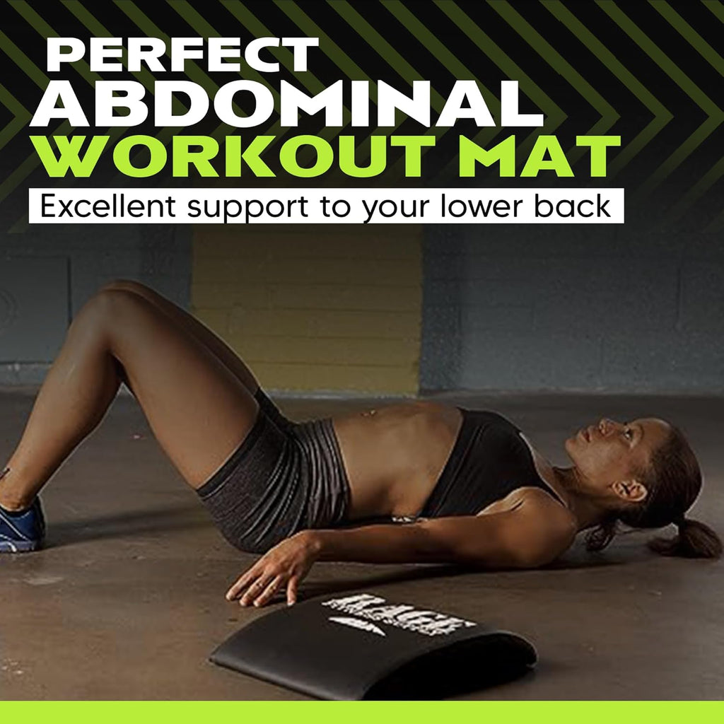 Abdominal Mat, Ab Mat, Core Trainer, Crossfit Core Workouts, Sit Ups, Crunches - Workouts Included