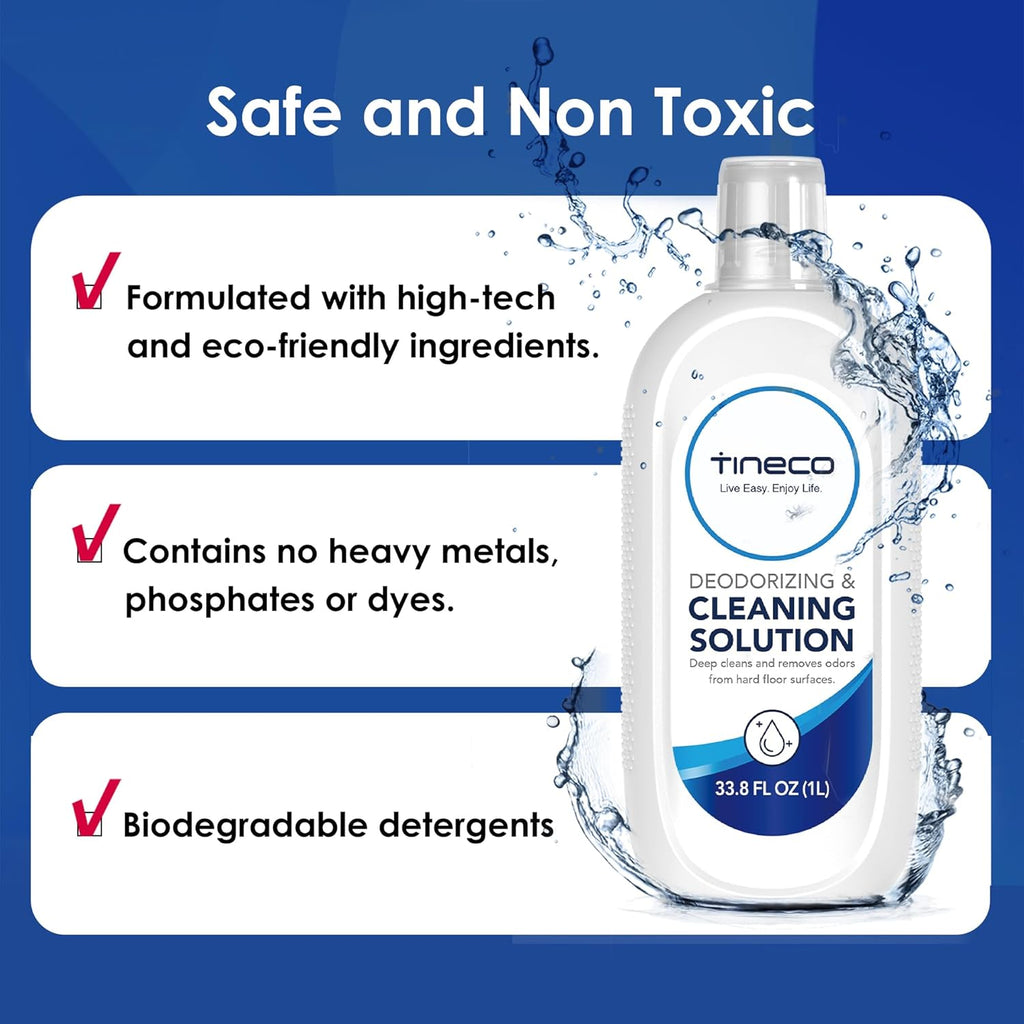 Floor Cleaning Solution 2L (33.8 OZ*2) for I5/I6 Stretch & FLOOR ONE S5/S6/S7/S9 Artist & S6/S7/S9 Master & Breeze Series, (EXCEPT Ifloor 5 Steam/S5/ S7/ S9 Artist Steam Series) Wet Dry Vacuum
