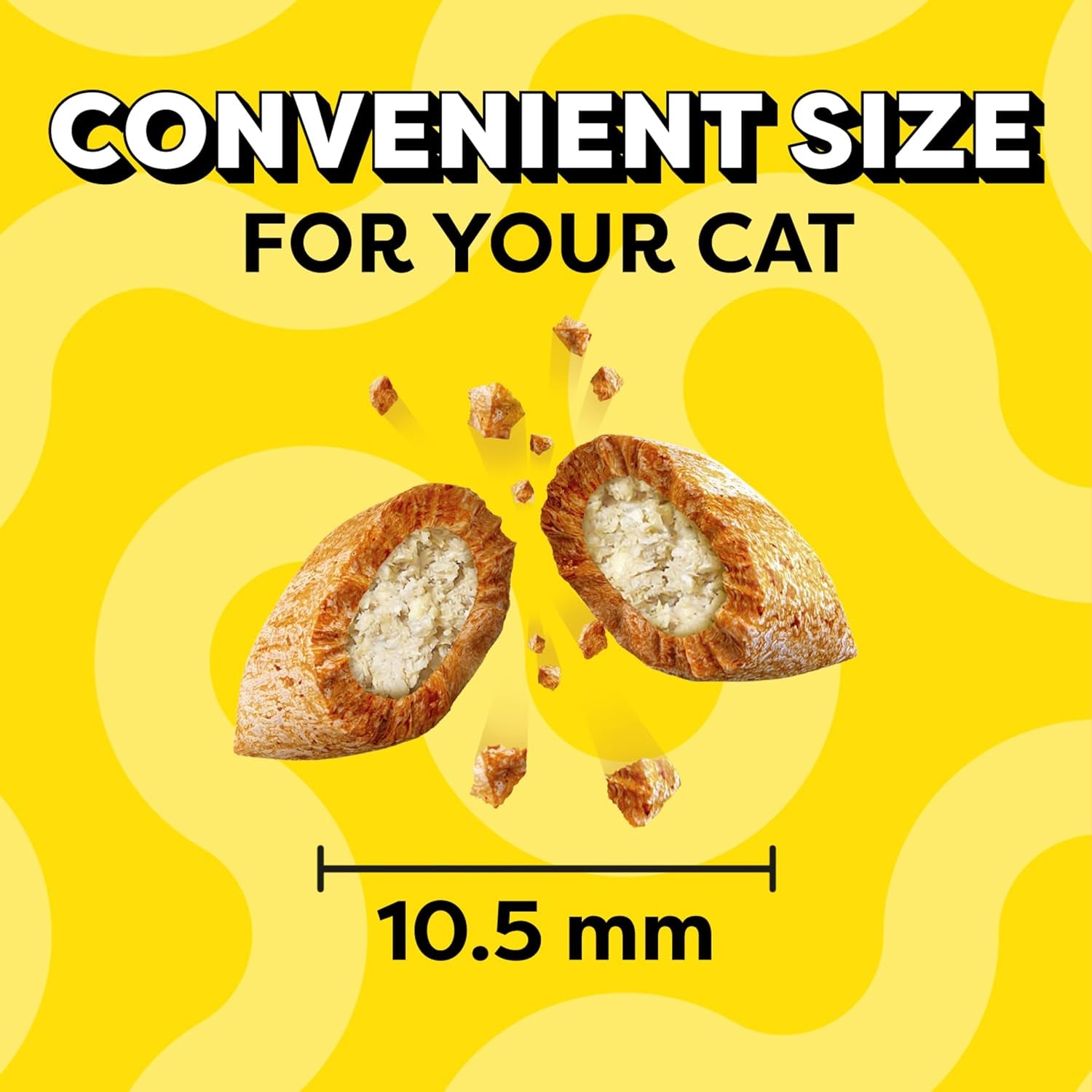 Cat Treats Classic Crunchy and Soft Cat Treats, Tasty Chicken Flavor, 30 Oz. Tub