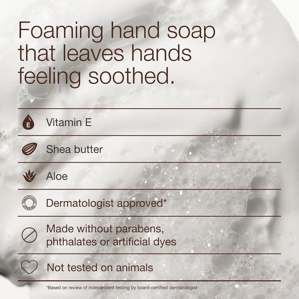 Gentle & Clean Foaming Hand Soap, Mahogany Coconut Scent, Non-Drying, Made without Sulfates & Parabens, Foaming Hand Wash for Kitchen & Bathroom, 8.75 Fl Oz - 1 Pack