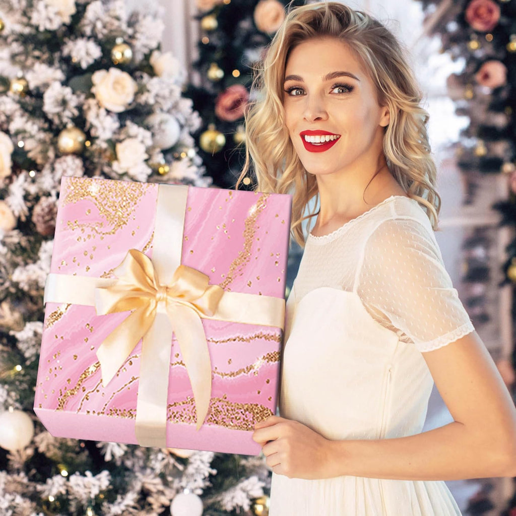 Birthday Gifts for Women Mom Best Friends Sister Her Wife Daughter Girlfriend Teacher Coworker, Mothers Day Christmas Valentines Day Self Care Get Well Soon Gift Basket, Luxury Rose Bath Spa Gift Set