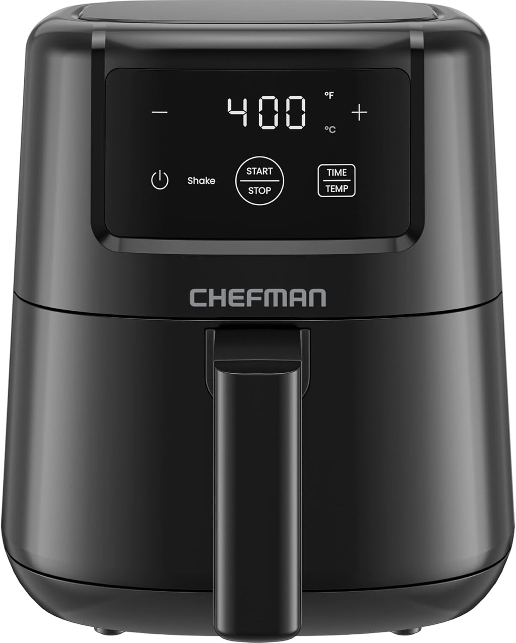 2 Qt Mini Air Fryer – Digital Space-Saving Compact Air Fryer with Nonstick and Dishwasher Safe Basket, Quick & Easy Meals in Minutes, Features Digital Timer and Shake Reminder – Black