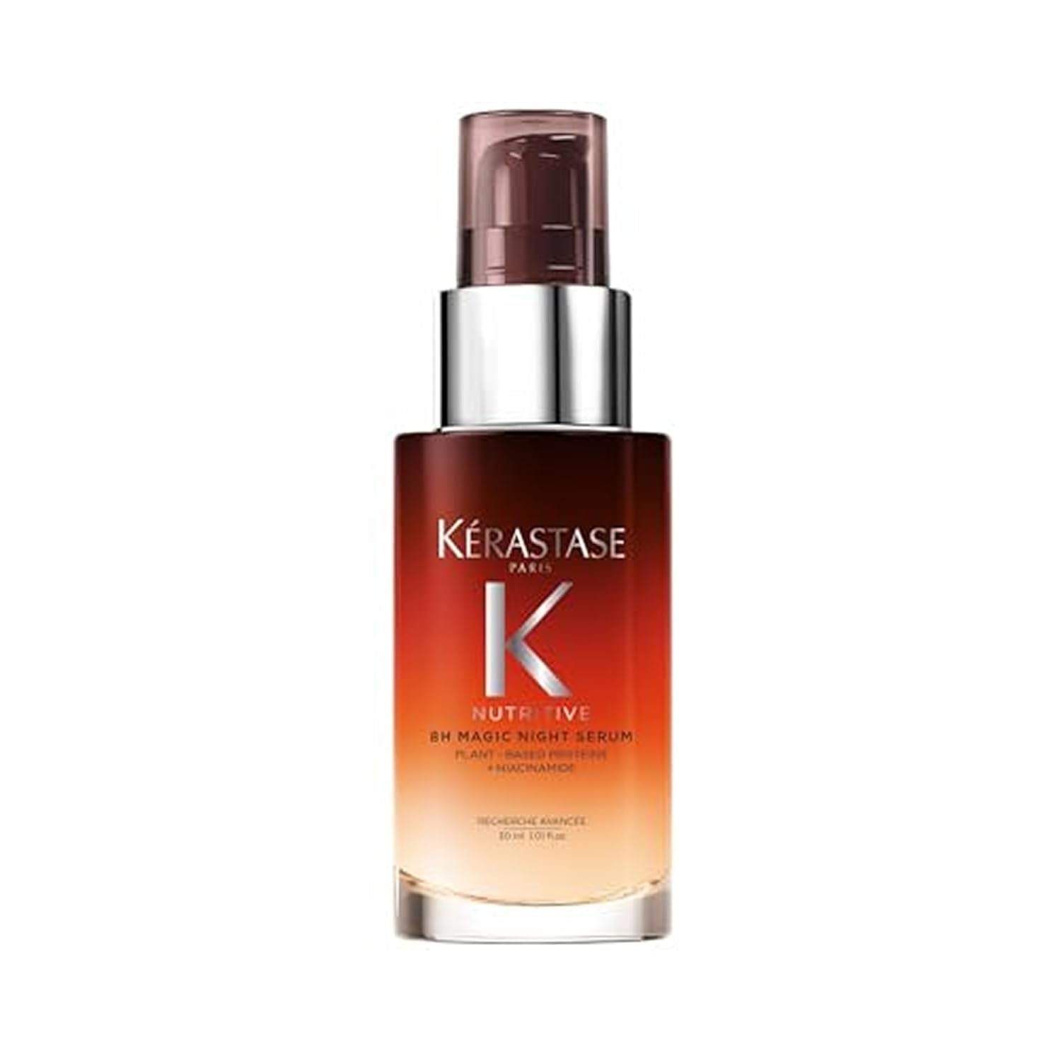 Kerastase Nutritive 8H Magic Night Serum - Overnight Treatment for Dry Hair, Enhances Shine, with Plant-Based Proteins