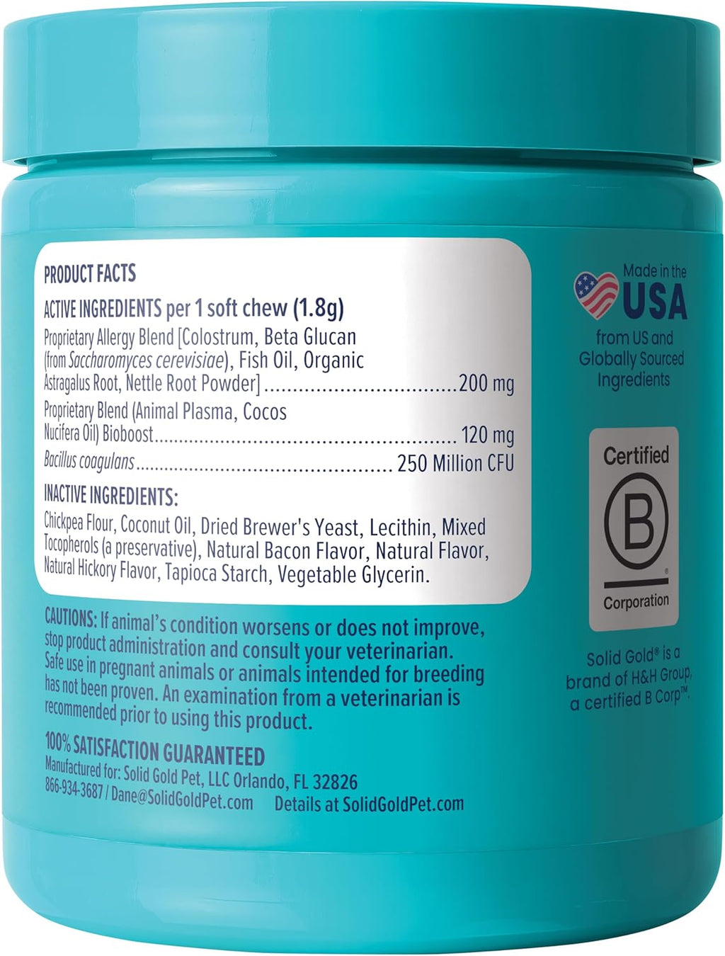 Dog Allergy Relief Chews - Dog Itching Skin Relief & Seasonal Allergies Support - Alaskan Salmon Oil for Dogs Skin, Coat & Immune Support - Bacon Flavor Soft Allergy Chews for Dogs -120Ct