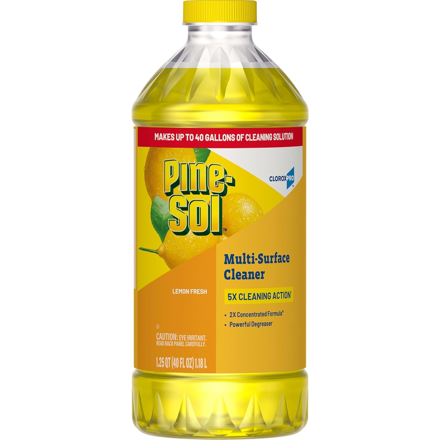 Multi-Surface Cleaner, All Purpose Cleaner, Lemon Fresh, 40 Fluid Ounces (Package May Vary)