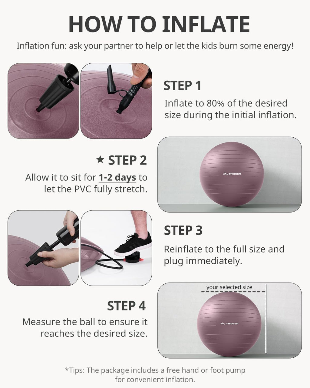 Exercise Ball Yoga Ball,Office Seating & Balance Ball Chair, Stability Ball for Pilates, Physical Therapy,Core Training & Balance Improvement & Stretching
