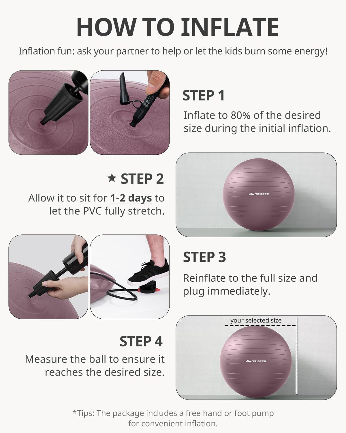 Exercise Ball Yoga Ball,Office Seating & Balance Ball Chair, Stability Ball for Pilates, Physical Therapy,Core Training & Balance Improvement & Stretching