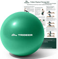 Exercise Balls Physical Therapy, 9 Inch Pilates Ball between Knees for Physical Therapy, Mini Exercise Ball - Yoga Ball, Small Workout Balls for Core Strength and Back Support with Guide
