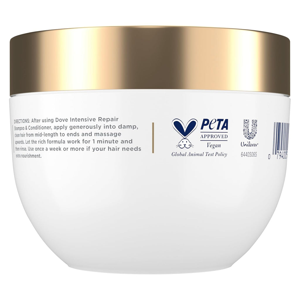Dove Hair Intensive Repair 10In1 Serum Mask for Damaged Hair with Bio-Protein Care Technology and Amino Serum 9.2 Fl Oz