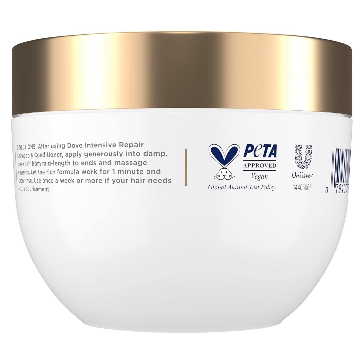 Dove Hair Intensive Repair 10In1 Serum Mask for Damaged Hair with Bio-Protein Care Technology and Amino Serum 9.2 Fl Oz