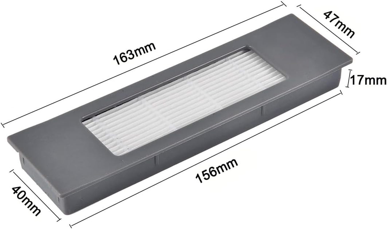 Accessories for DEEBOT OZMO 920/950/T5/T8/T8 AIVI/T8 Max/N7/N8+/N8 Pro/N8 Pro Plus/T9+/N10 Plus/Yeedi Vac 2 Pro/Vac/Vac Max/Vac Station Robot Vacuum Deebot T8 Replacement Parts