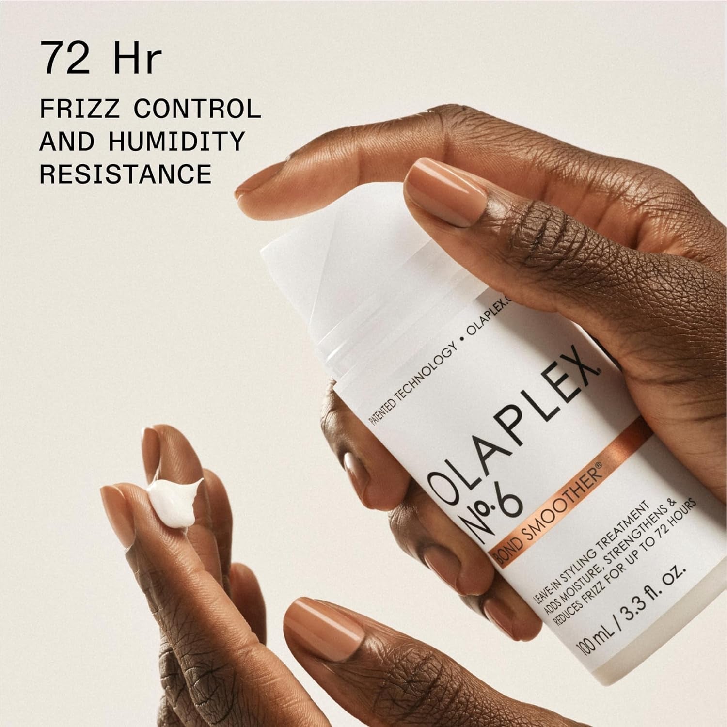 Nº. 6 Bond Smoother: Leave-In Styling Treatment | Smooths, Conditions, & Strengthens | Frizz Control for up to 72 Hours