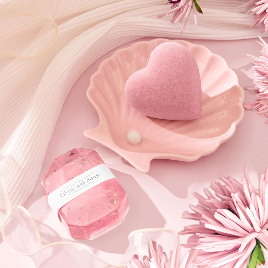 Birthday Gifts for Women Mom Best Friends Sister Her Wife Daughter Girlfriend Teacher Coworker, Mothers Day Christmas Valentines Day Self Care Get Well Soon Gift Basket, Luxury Rose Bath Spa Gift Set