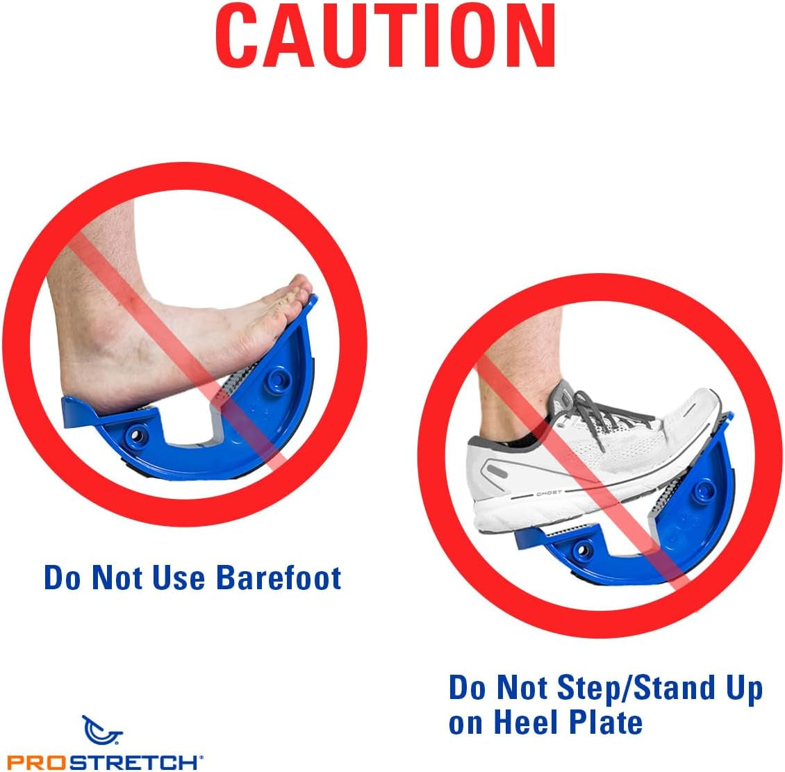 the Original Calf Stretcher and Foot Rocker for Plantar Fasciitis, Achilles Tendonitis, and Tight Calves, Single