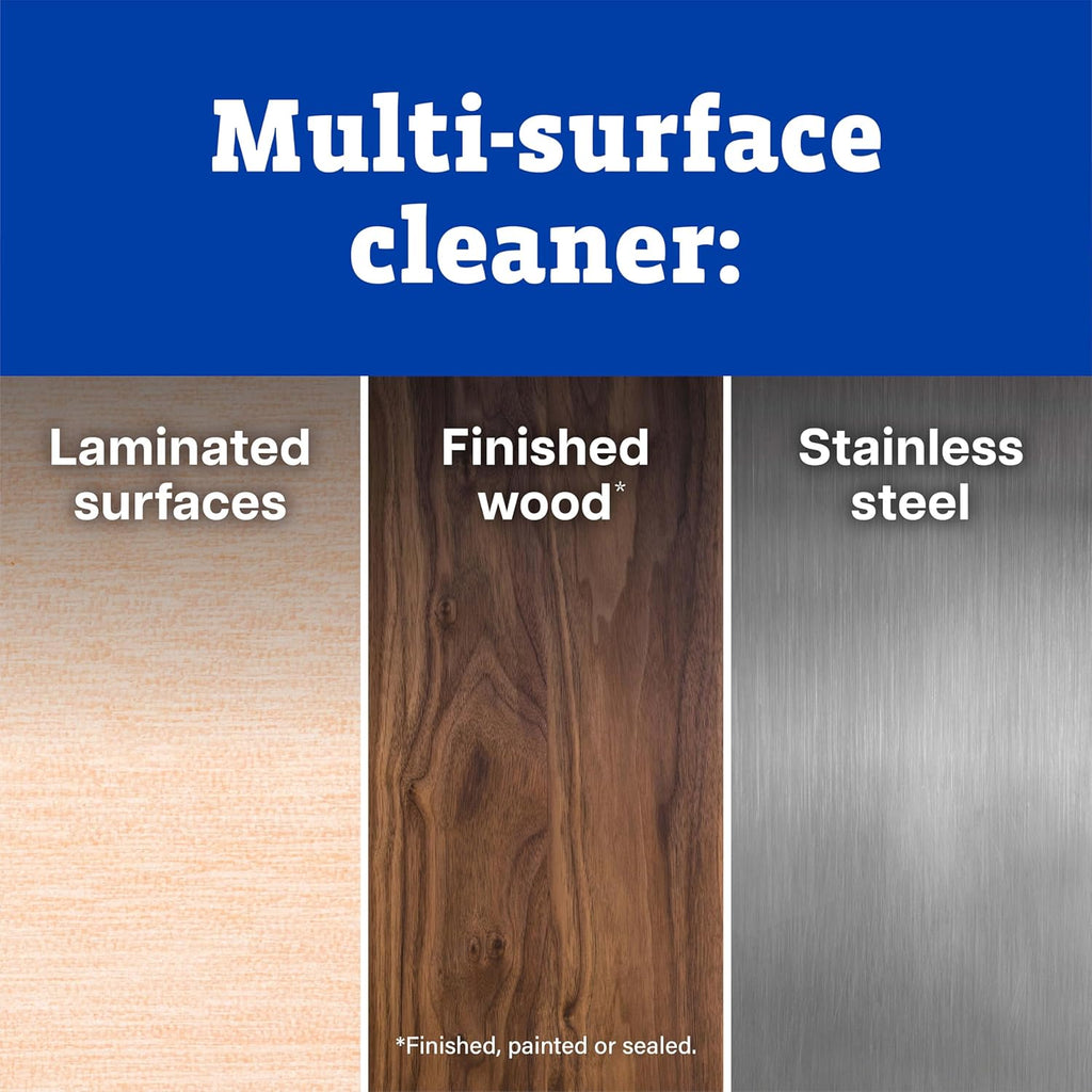 Multi-Surface Cleaner, All Purpose Cleaner, Lemon Fresh, 40 Fluid Ounces (Package May Vary)