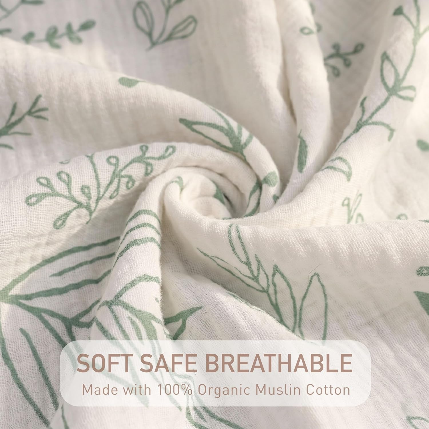 Muslin Swaddle Blankets for Newborn, 3 Pack Breathable Soft Receiving Blanket, Large 38 X 40 Inches Swaddle Wrap Burping Clothes, Essentials Infant Shower Items, Toddler Gift (Bright Colors)