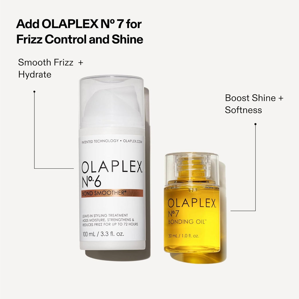 Nº. 6 Bond Smoother: Leave-In Styling Treatment | Smooths, Conditions, & Strengthens | Frizz Control for up to 72 Hours