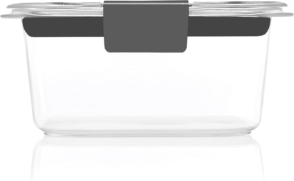 Brilliance Food Storage Containers, Set of 5 (10 Pieces), Bpa-Free, Leak-Proof, Clear