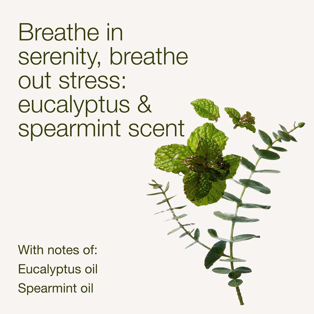 Eucalyptus Spearmint Aromatherapy Body Cream, Ultimate Hydration Moisturizer for Stress Relief with Shea Butter & Hyaluronic Acid for Dry Skin, 8 Fl Oz - 1 Pack