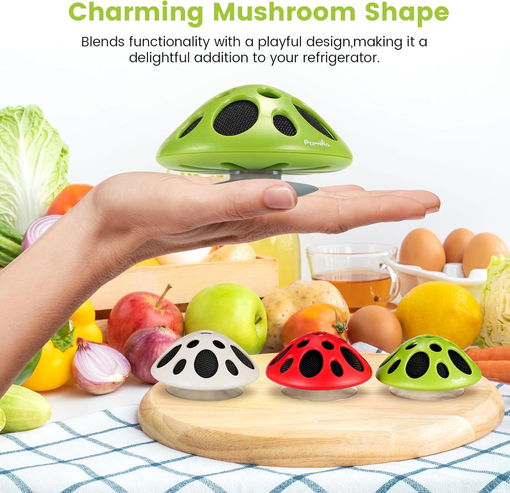 Fridge Deodorizer,Last up to 10 Years,Refrigerator Odor Eliminator,Fridge Smell Eliminator,More Effective than Baking Soda and Bamboo Charcoal Air Purifying Bags,Green