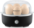 EGC115B Easy Egg Cooker Electric 7-Egg Capacity, Soft, Medium, Hard-Boiled Egg Cooker with Auto Shut-Off, Measuring Cup Included, BPA Free, Classic Black