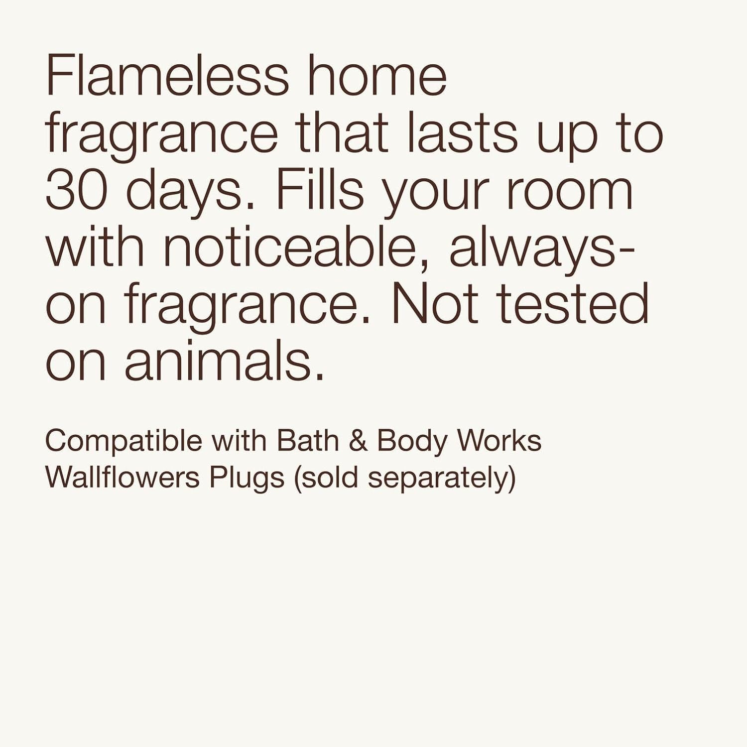 Wallflowers Refills, Mahogany Teakwood Scent, Plug-In Air Freshener Refills for Bedrooms, Bathrooms & Living Spaces, 4 Pack