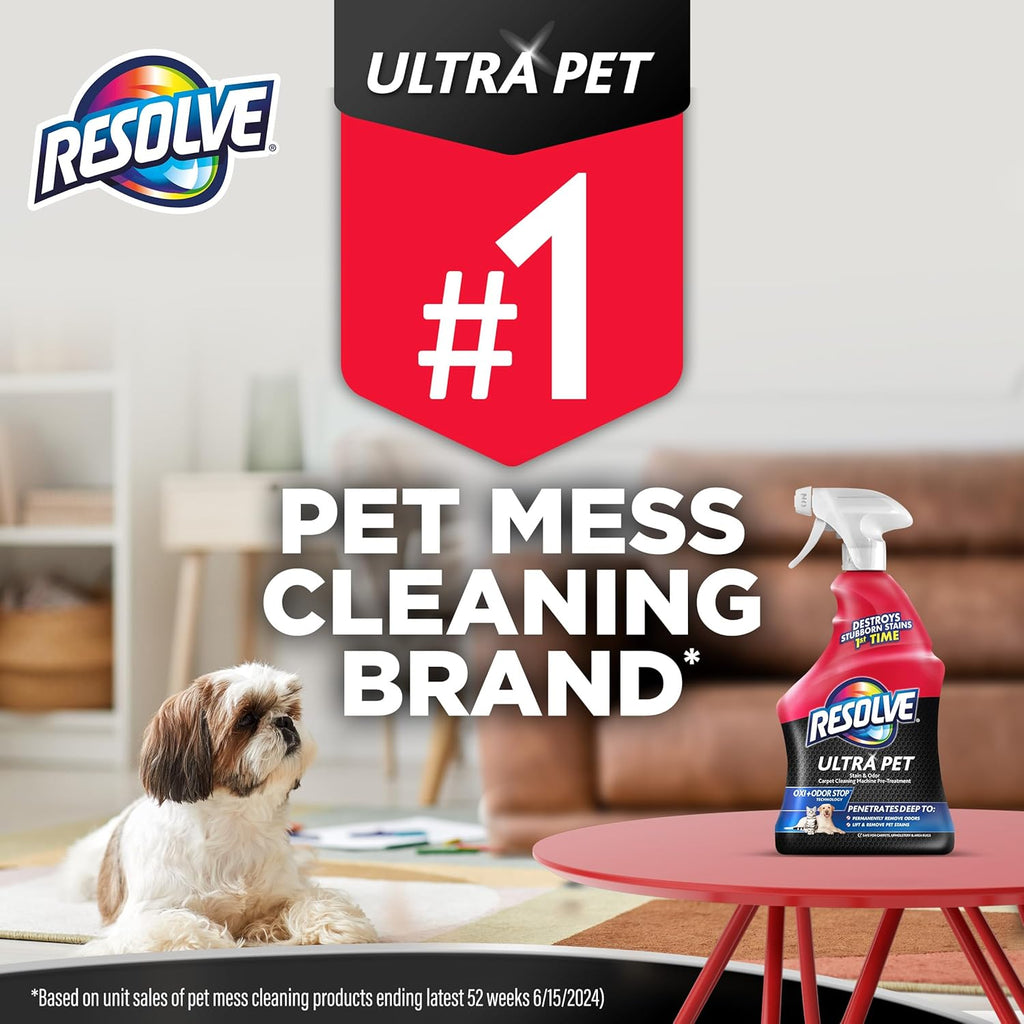 Ultra Pet Carpet Cleaner Spray – for Removal of Pet Stains & Odors, 32Oz