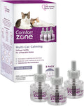 Multi Cat Calming Diffuser Refill, 3 Pack – Cat Calming Pheromone Refills Help Reduce Anxiety, Stress, Scratching, Urine Marking, Multi-Cat Aggression, (30-Day Refills, 90-Day Supply)