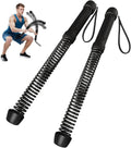 Cordless Battle Rope 2-Piece Set Heavy-Duty Portable Training
