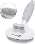 Cat Hair Brush,Cat Brush for Shedding,Soft Silicone Self Cleaning Brushes for Short and Long Haired Cats for Grooming and Shedding