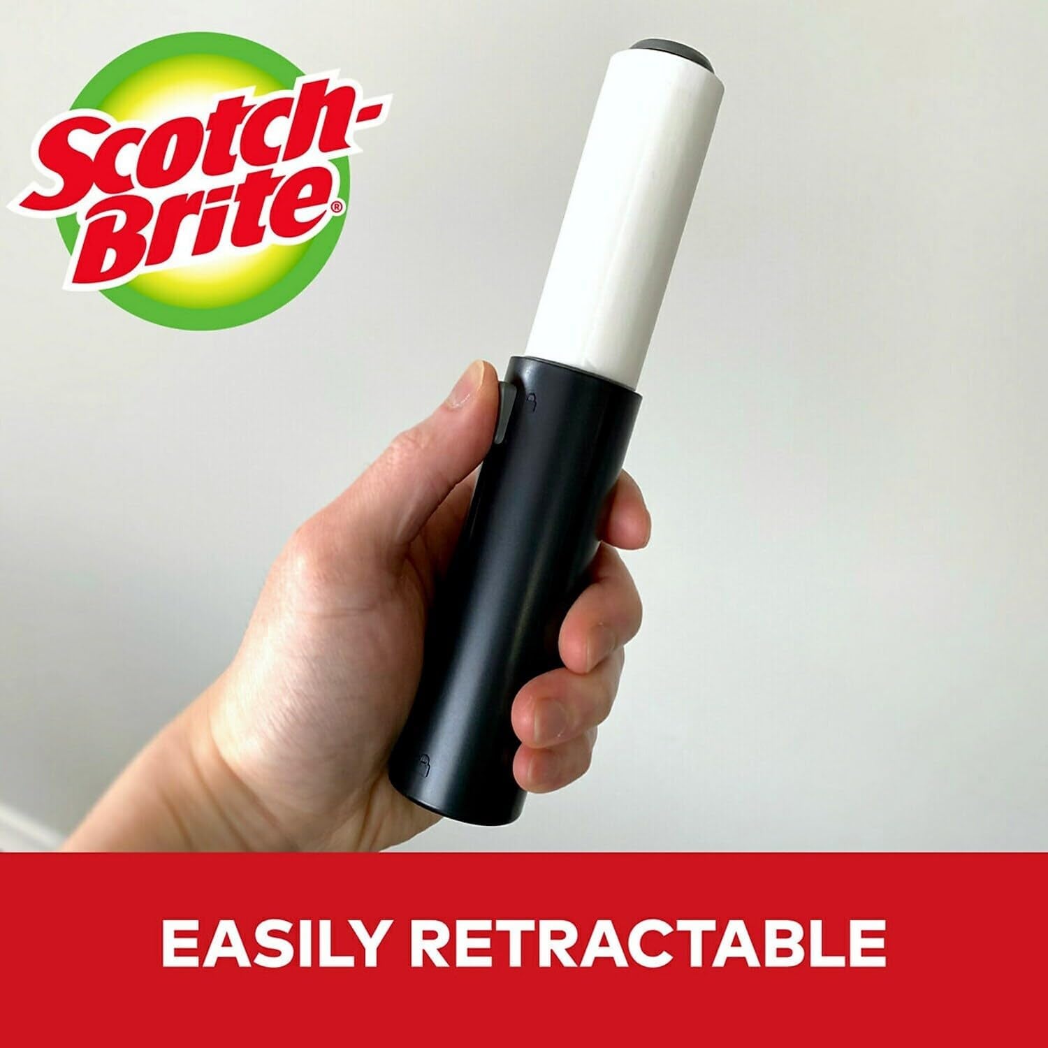 Scotch-Brite Mini Travel Lint Roller, Works Great on Pet Hair, 30 Sheets